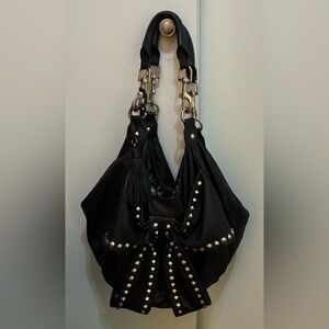 RARE  vintage Bows and Arrows Betsey Johnson hobo bag Gemma Teller bikercore